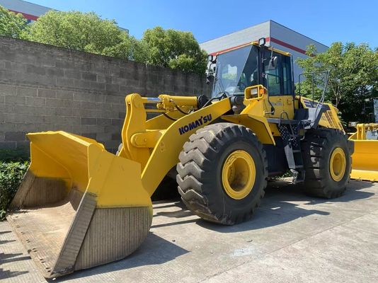 kwaliteit  Used Komatsu WA470 Wheel Loader with 204 KW Engine 1 Year Warranty for Earthmoving Machinery fabriek