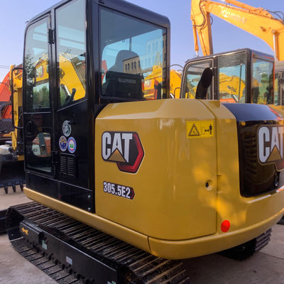 Bouw Yellow Cat305 Tweedehands graafmachine Gebruikte Caterpillar Graafmachine 5400kg