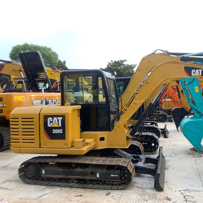 Gebruikte graafmachine voor wegbouw CAT306E tweedehands CAT-graafmachine 5795kg