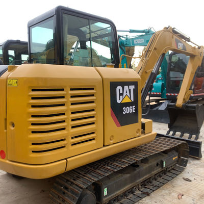 Gebruikte graafmachine voor wegbouw CAT306E tweedehands CAT-graafmachine 5795kg