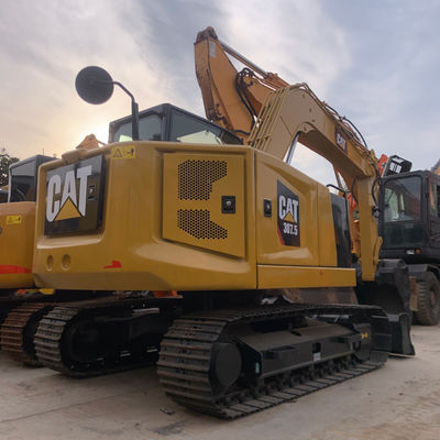 7210kg Grote gebruikte CAT-graafmachine Tweedehandse Hydraulische kruipergraafmachine CAT307