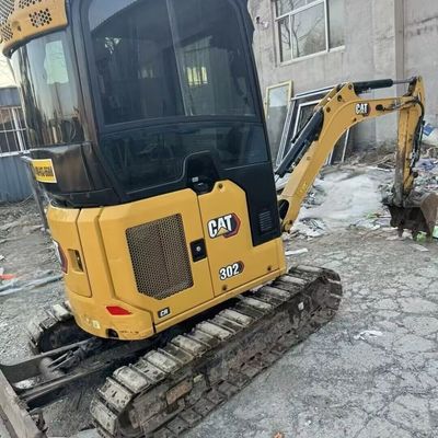 Materialenbeheer Oude mini-graafmachine Graver Cat302 Aardverhuizingsmachines