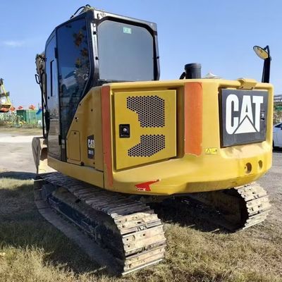 Hydraulische gebruikte mini graafmachine graver Cat307 41,5kw robuuste crawler graafmachine