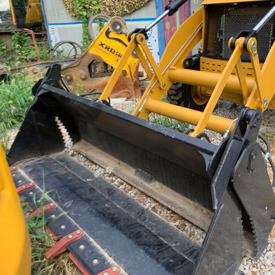 3283 kg lading Gebruikte laadmachine Tweede hand CAT 420F Backhoe Loader 76.1kW Voor de bouw