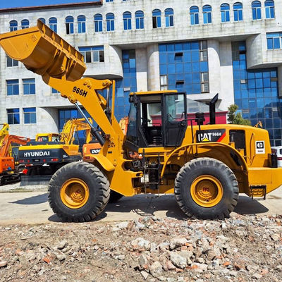 Gebouw Gebruikte boormachine CAT 966H 6T Laad 2e hand trekker boormachine