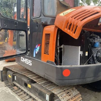 Landbouw Gebruikte mini graafmachine DOOSAN 55 Crawler Graafmachine Constructieapparatuur