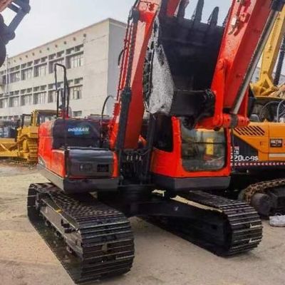 Gebruikte Doosan DH140 12 Tons Crawler Excavator Oude Aarde Verhuizingsmachines