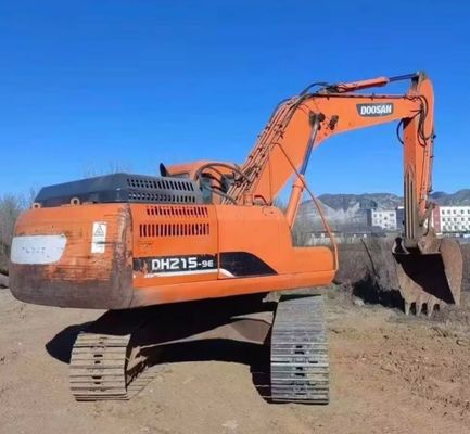 Gebruikte graafmachine Doosan DH215W Bouwmachines 48KW brandstofbesparing