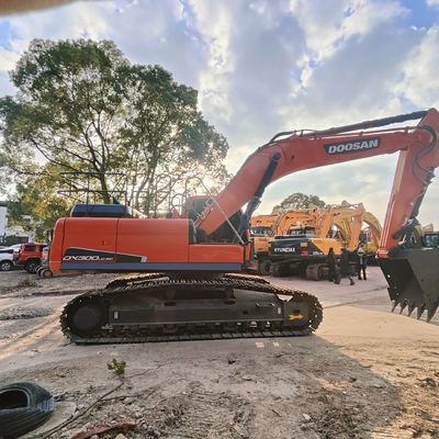 Gebruikte grote graafmachine Digger DOOSAN DH300 Hydraulische graafmachine tweedehands