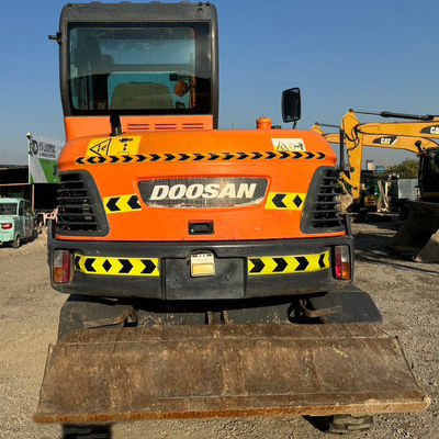 48 kW Gebruikte DOOSAN Graafmachine Doosan DX60W Hydraulische Crawler Graafmachine 5550 kg
