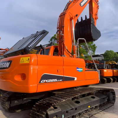 1900 rpm Gebruikte DOOSAN graafmachine DX225LC-9C Constructieapparatuur 21800kg