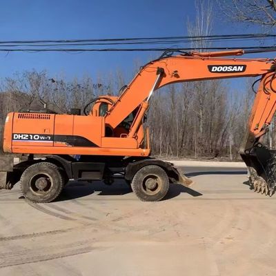 Doosan 210w-7 Gebruikte wielgraafmachine 115kW voor de mijnbouw
