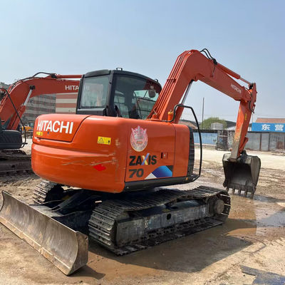 Hitachi ZX70 Gebruikte hydraulische graafmachine Crawler type graafmachine 6510 kg