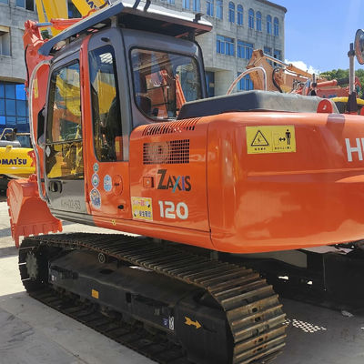 Hitachi ZX120 Gebruikte graafmachine van het type Crawler Tweedehands graafmachine 12 ton