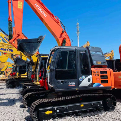 Gebruikte Hitachi ZX120 graafmachine voor stedelijke bouw