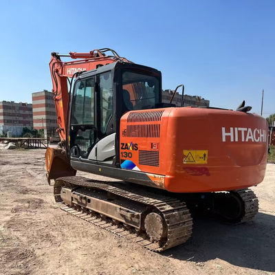 Hitachi Zx130 Gebruikte graafmachine 69kw Constructieapparatuur Crawler graafmachine