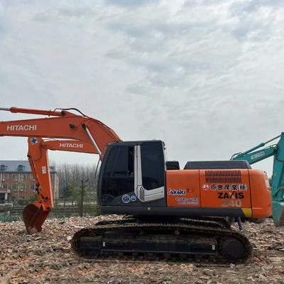 Gebruikte Hitachi ZX240 Hydraulische Crawler Excavator Tweedehands 23.5 Ton Digger