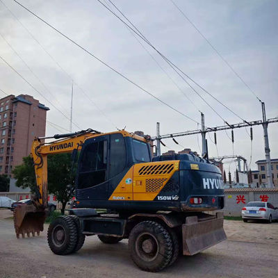 Hyundai 150w-9 Gebruikte Hyundai graafmachine voor wegbouw