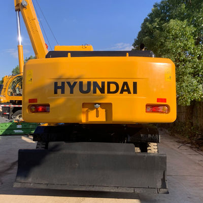 HYUNDAI 210W-7 oude wiellaggraaf, Gebruikte bouwmachines 124KW voor mijnbouw