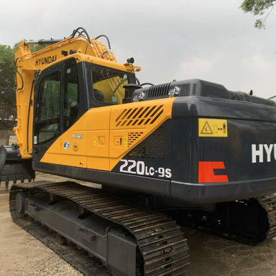 Goed onderhouden Gebruikte Hyundai graafmachine Hyundai 220lc-9s Constructie Machinery 22400kg