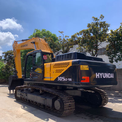 30200kg Gebruikte Hyundai Graafmachine HYUNDAI 305LC-9S 198KW Crawler Graafmachine