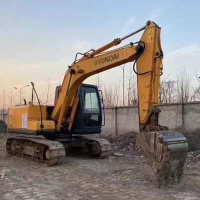 Hyundai R110-7 Gebruikte Crawler Excavator Tweedehands Digger 11200kg 0,30-0,59m3 Bucket