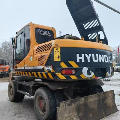 Hyundai 150w Gebruikte wiellaggraaf Heavy Duty Tweedehands Aardverhuizingsapparatuur