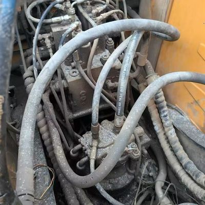 Hyundai 150w Gebruikte wiellaggraaf Heavy Duty Tweedehands Aardverhuizingsapparatuur