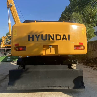 Gebruikte Hyundai graafmachine 210w-7 Constructie-machines met anti-abrasieve sporen