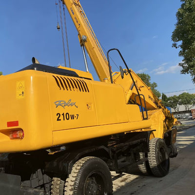 Gebruikte Hyundai graafmachine 210w-7 Constructie-machines met anti-abrasieve sporen