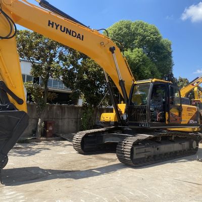 125 kW Gebruikte Hyundai Graafmachine Hyundai 305lc-9s Hydraulische Crawler Graafmachine Gele Kleur