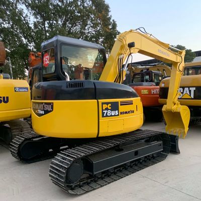 Gebruikte Komatsu graafmachine Pc78 7,67 ton tweedehands graafmachine voor de bouw