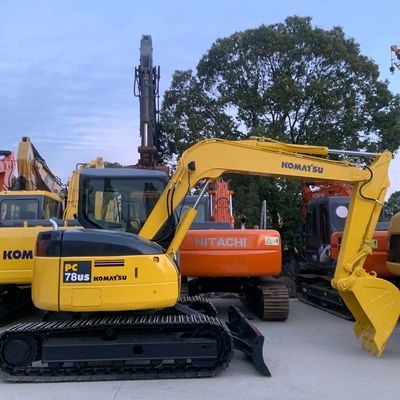 Gebruikte Komatsu graafmachine Pc78 7,67 ton tweedehands graafmachine voor de bouw