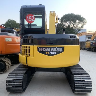 Gebruikte Komatsu graafmachine Pc78 7,67 ton tweedehands graafmachine voor de bouw