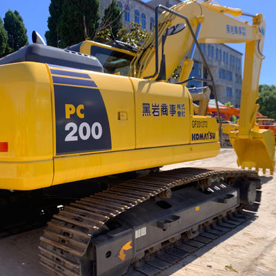 Gebruikte Komatsu PC200 boormachine Tweedehands bouwmachines Waterkoeling
