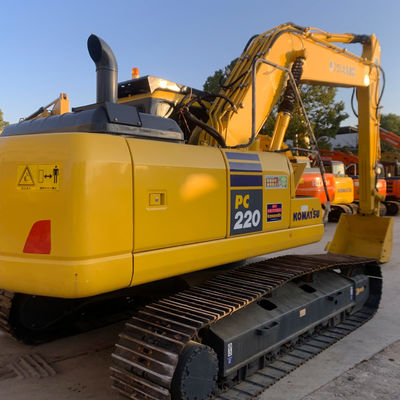 Crawler type Komatsu Pc220 tweedehands graafmachine 23100kg 1m3 emmercapaciteit