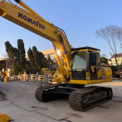 Crawler type Komatsu Pc220 tweedehands graafmachine 23100kg 1m3 emmercapaciteit