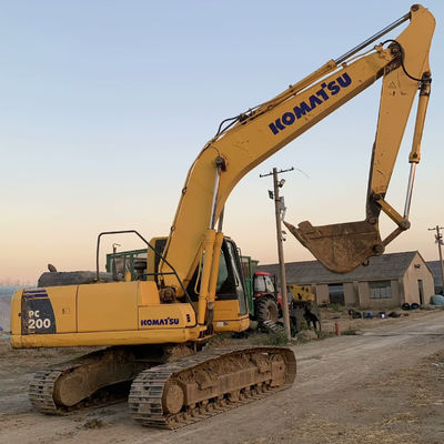 Komatsu PC200-8MO Gebruikte graafmachine 40 ton Komatsu Mining Excavator 103kw 2000rpm