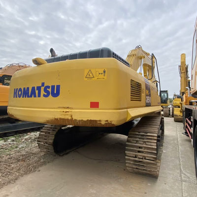 Gele kleur Komatsu PC350 Gebruikte Komatsu-gravers 32300 kg Voor de constructie van mijnbouw