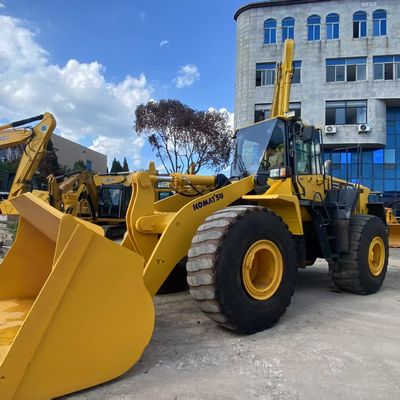 Gebruikte bouwwerkzaamheden Komatsu WA470 Loader 204kW Waterkoeling Tweedehand Loaders