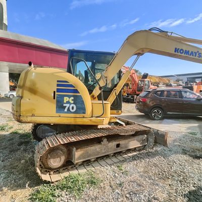 Industriële Hydraulische Gebruikte Mini Graafmachine Graver Komatsu 70 6500 KG Zwaar werk