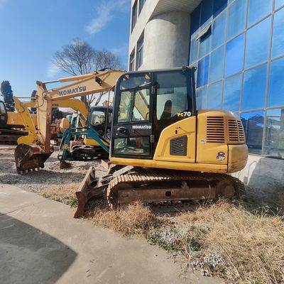 Industriële Hydraulische Gebruikte Mini Graafmachine Graver Komatsu 70 6500 KG Zwaar werk