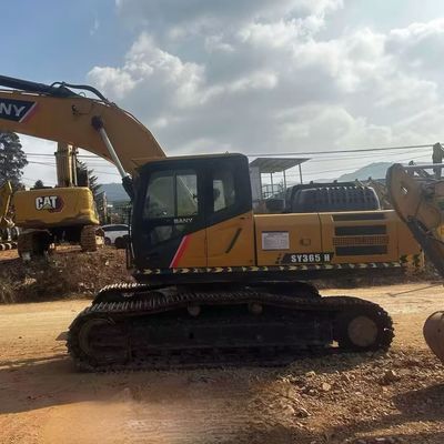 Landschapsarchitectuur Gebruikte grote graafmachine graver Sany365h tweedehands bouwmachines