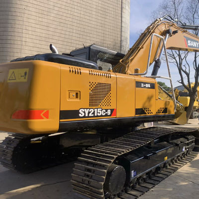 Infrastructuur Gebouw Crawler Type Gebruikte graafmachine Sany 215 Zwaar werk 21900 kg