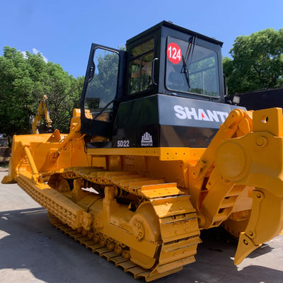 SHANTUI SD22 Gebruikte Hydraulische Crawler Bulldozer 23400kg Voor de bouw