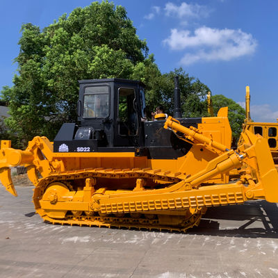 SHANTUI SD22 Gebruikte Hydraulische Crawler Bulldozer 23400kg Voor de bouw