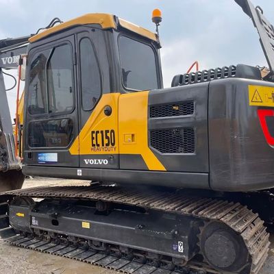 Goed onderhouden gebruikte Volvo Hydraulische graafmachine Volvo 150D Oude bouwmachine