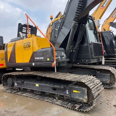 Goed onderhouden gebruikte Volvo Hydraulische graafmachine Volvo 150D Oude bouwmachine