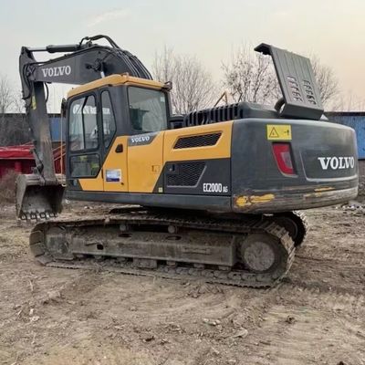 66kW Hydraulische gebruikte graafmachine VOLVO 200D Constructieapparatuur