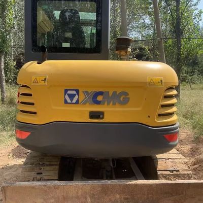 Geel Gebruikte XCMG graafmachine graver Xcmg 60DA Kleine Crawler Graafmachine